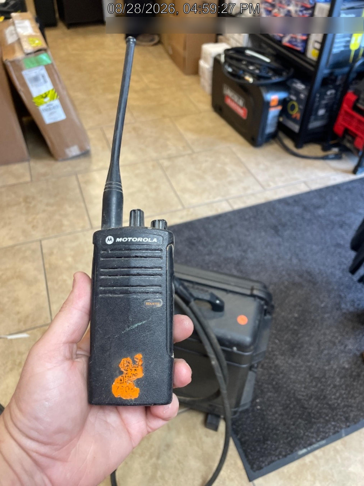 2020 MOTOROLA RDU4100