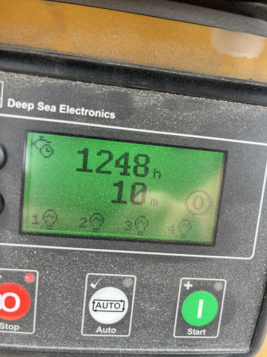 2022 Allmand NLV3GR (4) LED Light Fixture 350W, 23' Vertical Mast, 3kW Prime, Towable, Deep Sea L401, Leveling Jacks, Yanmar T4F 5.8hp