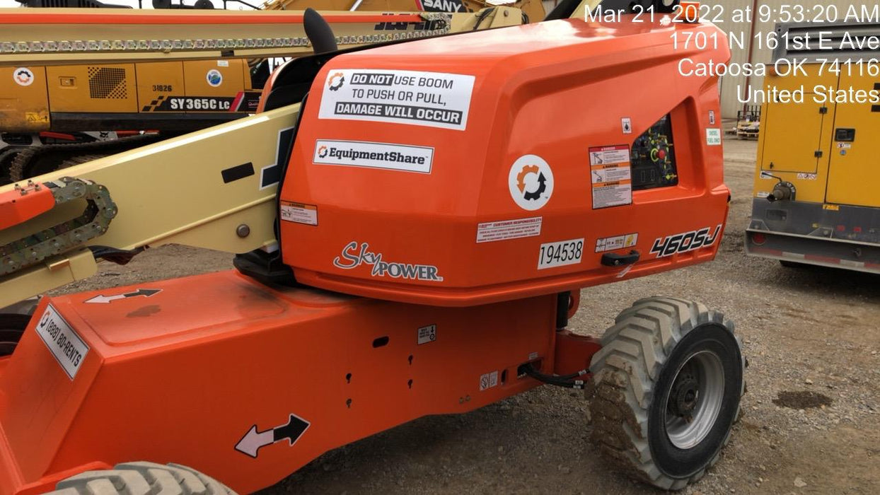 2021 JLG 460SJ