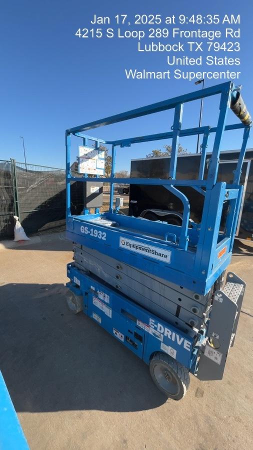 2021 Genie GS-1932 Electric Drive, Sld NM Tires, DBcns, RFRails, EST