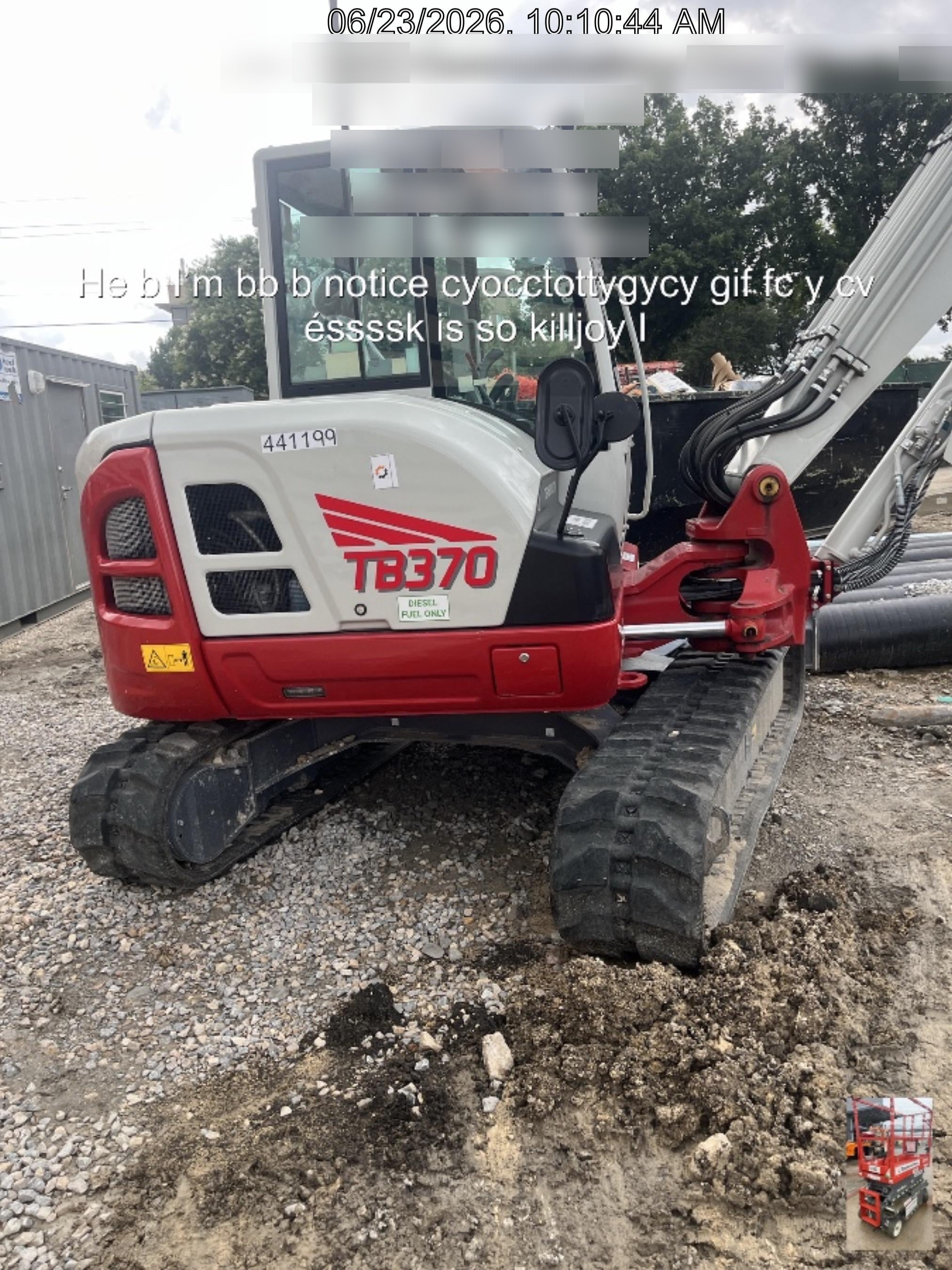 2024 TAKEUCHI TB370CR
