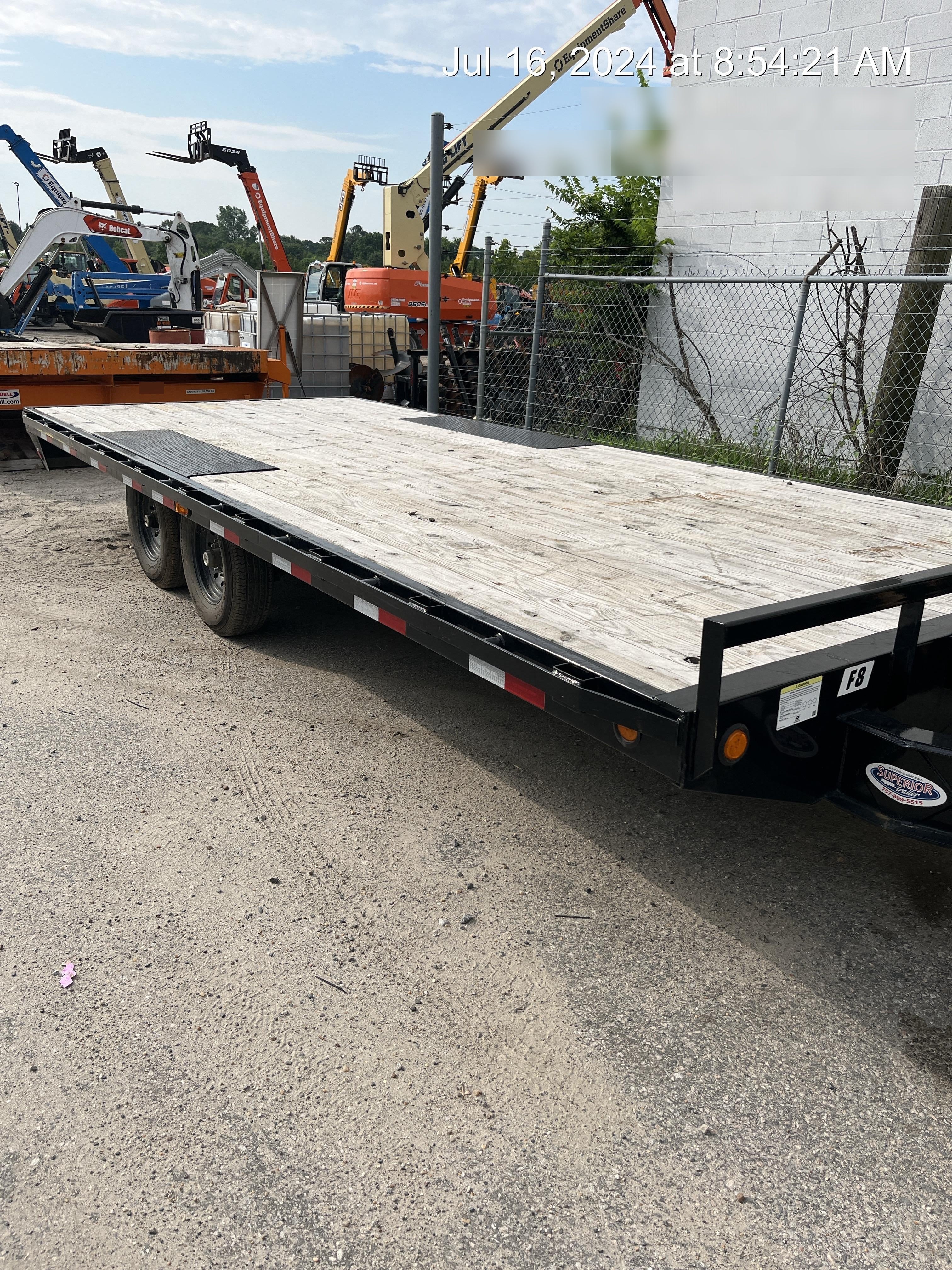 2023 PJ TRAILERS F8