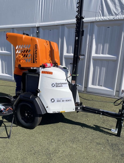 2023 Generac MLT2 Diesel, Flex Switch 120V Input, Powerzone Controller, (4) 320W LED Lights, 4kW Generator, 39.9 Gal Fuel Tank, 2" Ball, T3