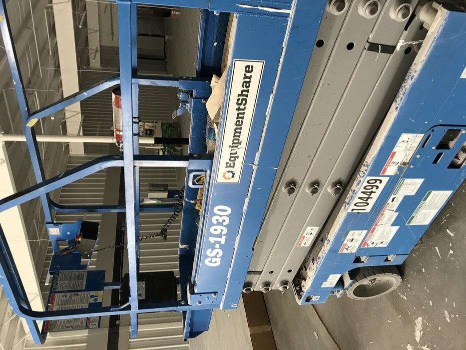 2020 Genie GS-1930 Fixed rails with chain entry gate - Pre A92.20