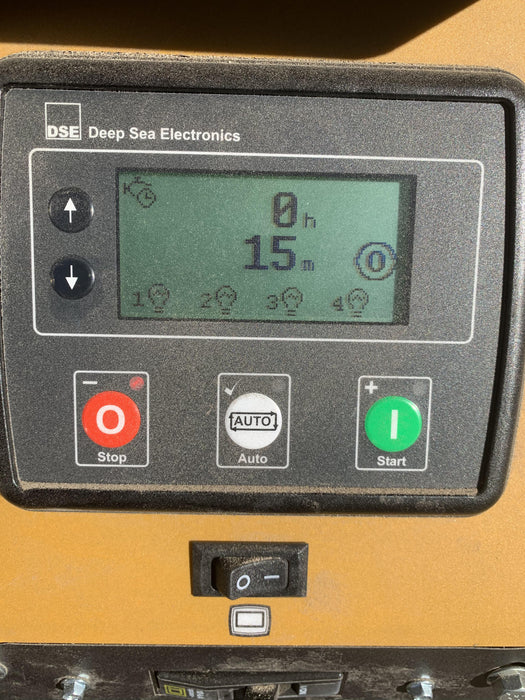 Allmand NLV3GR (4) LED Light Fixture 350W, 23' Vertical Mast, 3kW Prime, Towable, Deep Sea L401, Leveling Jacks, Yanmar T4F 5.8hp