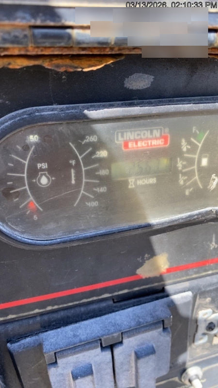 2018 Lincoln Electric Vantage 435 Lincoln Vantage 435 Welder Ready-Pak 3 w/Trailer, Fender/Light Kit, and Cable Rack