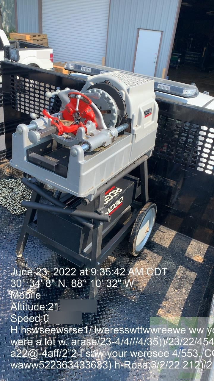 2021 RIDGID 535