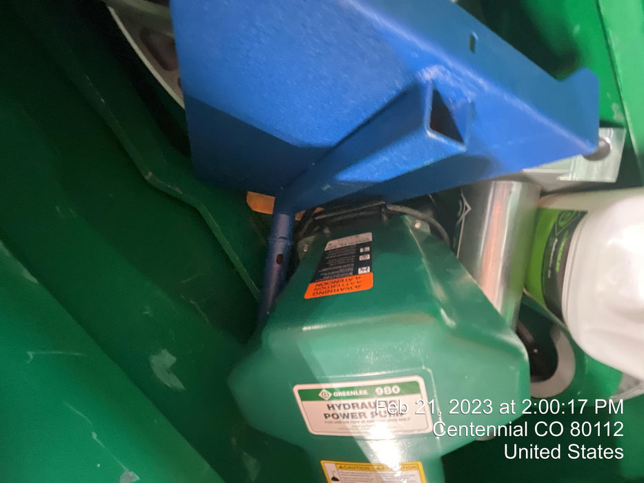 2022 GREENLEE 881CTE980