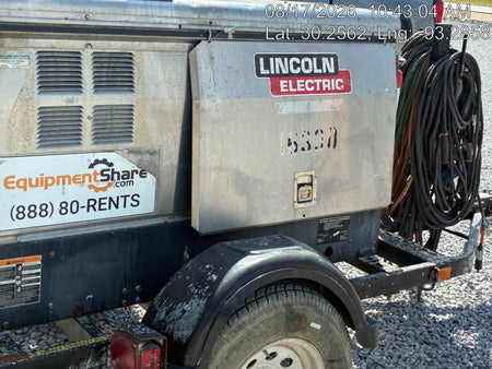 2018 Lincoln Electric Vantage 322 Lincoln Vantage 322 Welder Ready Pak 3 - Vantage 322, Trailer, Fender and light kit, Cable rack