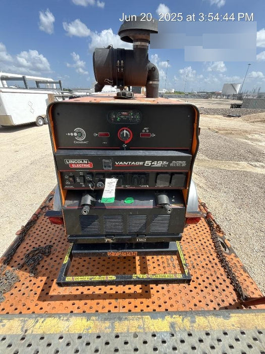 2022 Lincoln Electric Vantage 549X Crosslink Technology, Trailer Mounted, ES Decals, T3