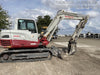 2019 Takeuchi TB290 Cab/Heat/AC Rubber tracks, Dozer blade, Travel alarm, Auxiliary hydraulics Manual QC, Hydraulic thumb, 18", 24", and 36" Buckets