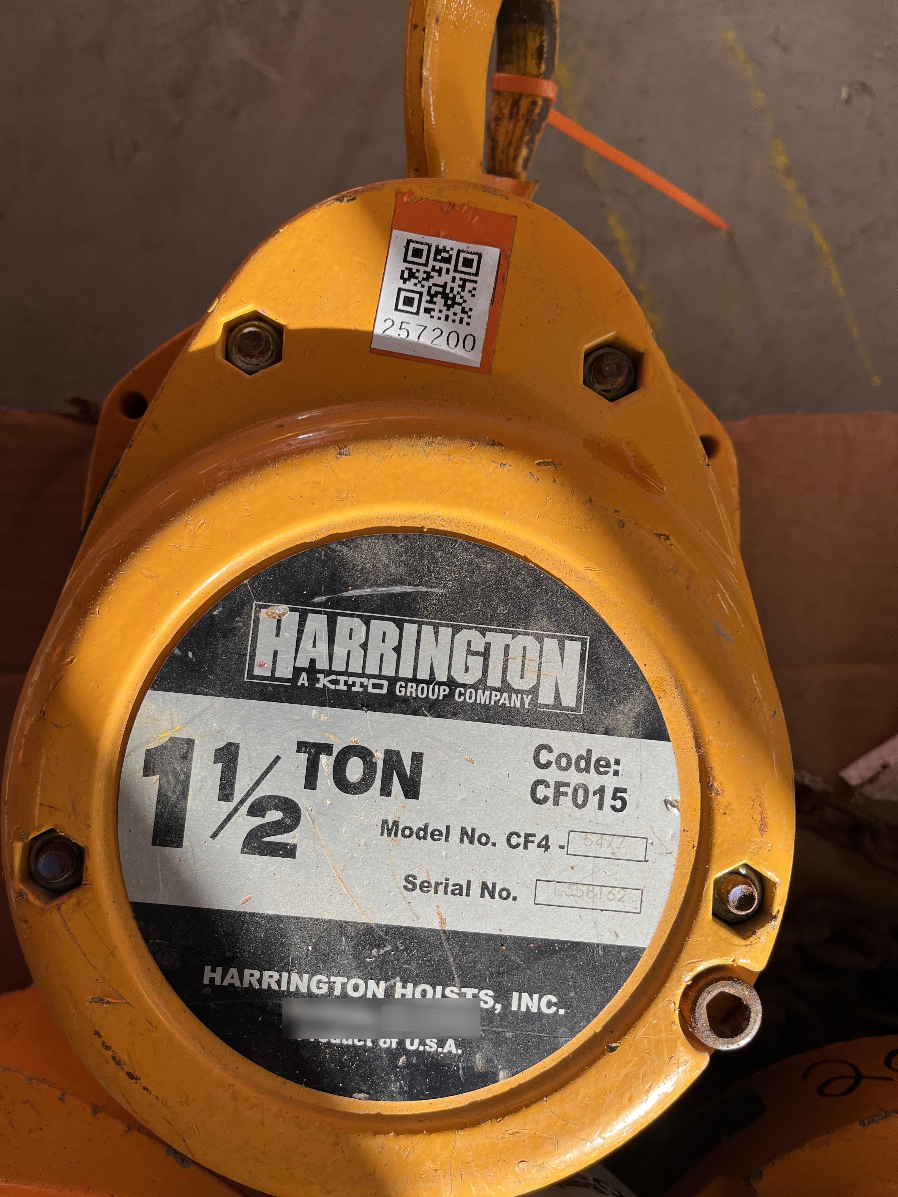 2021 HARRINGTON CF015-20