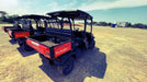 2021 Kubota RTV-X1140W-H Plastic Canopy, Windshield Acrylic Clear, LED Strobe Light, Wire Harness Kit, Back up Alarm