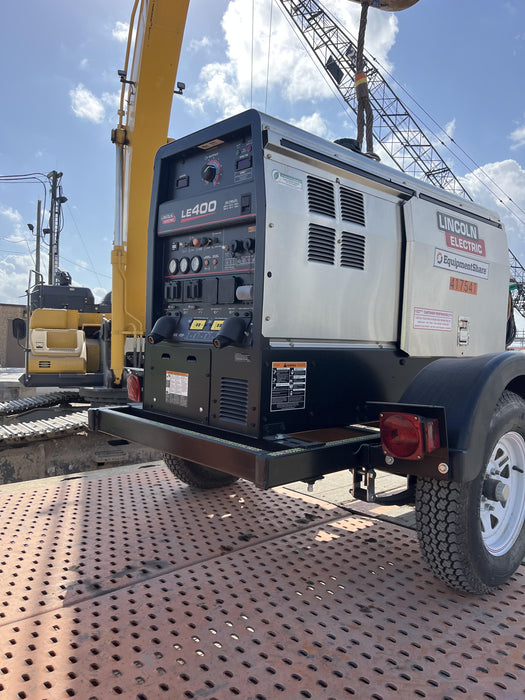 2024 Lincoln Electric LE400 Kubota V1505, Trlr, Cable Rack, Light Kit, ES Decals, T3