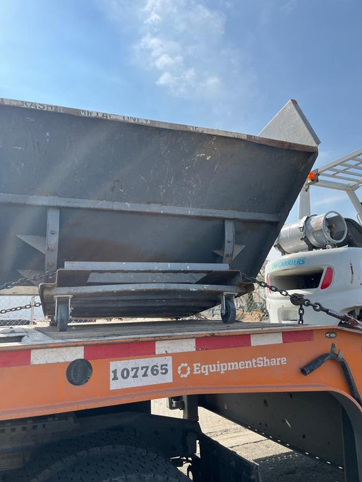 2021 GLOBAL 4cy Self-Dump Hopper w/Poly Caster Kit Global