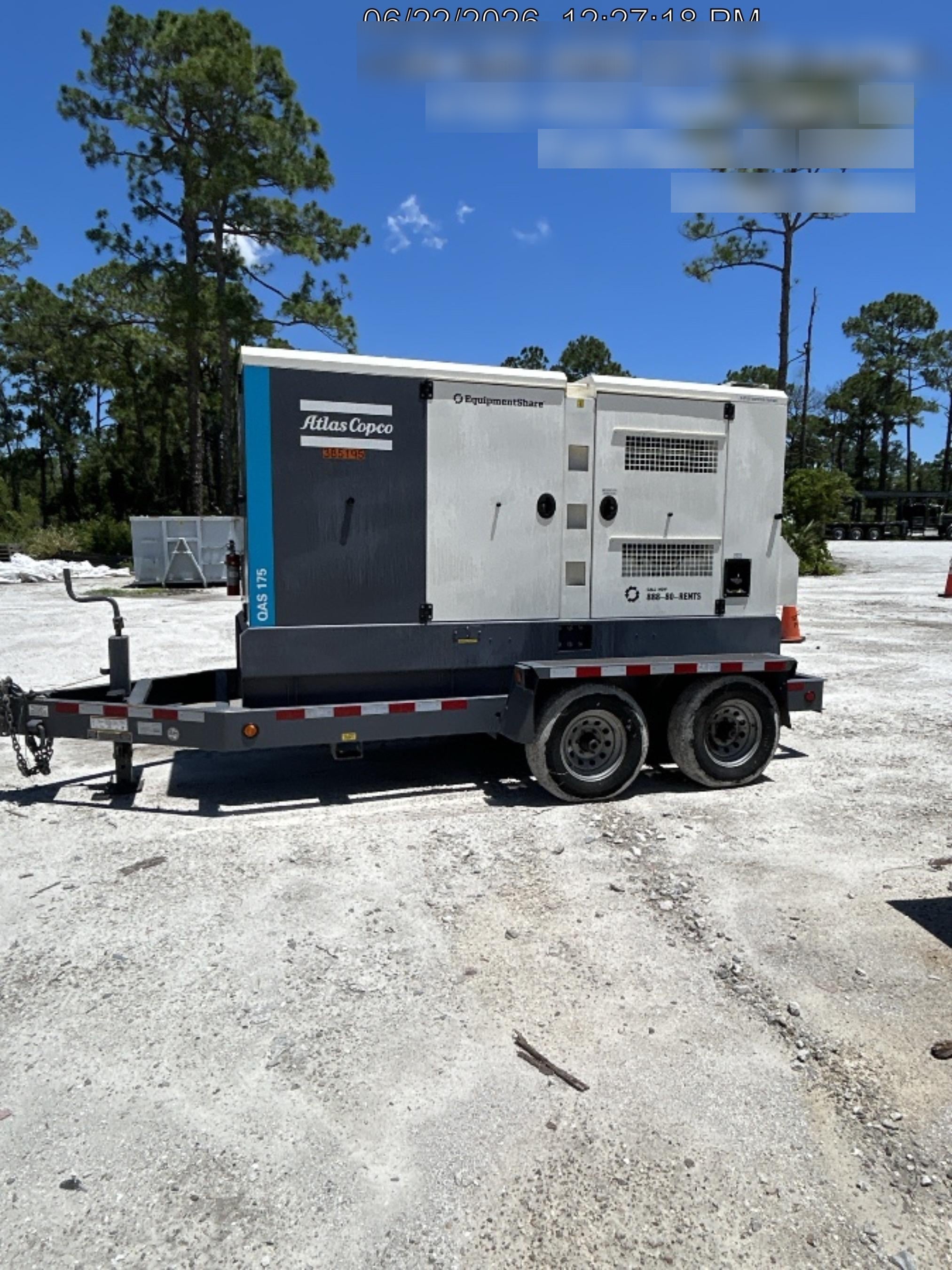 2023 ATLAS COPCO QAS 175