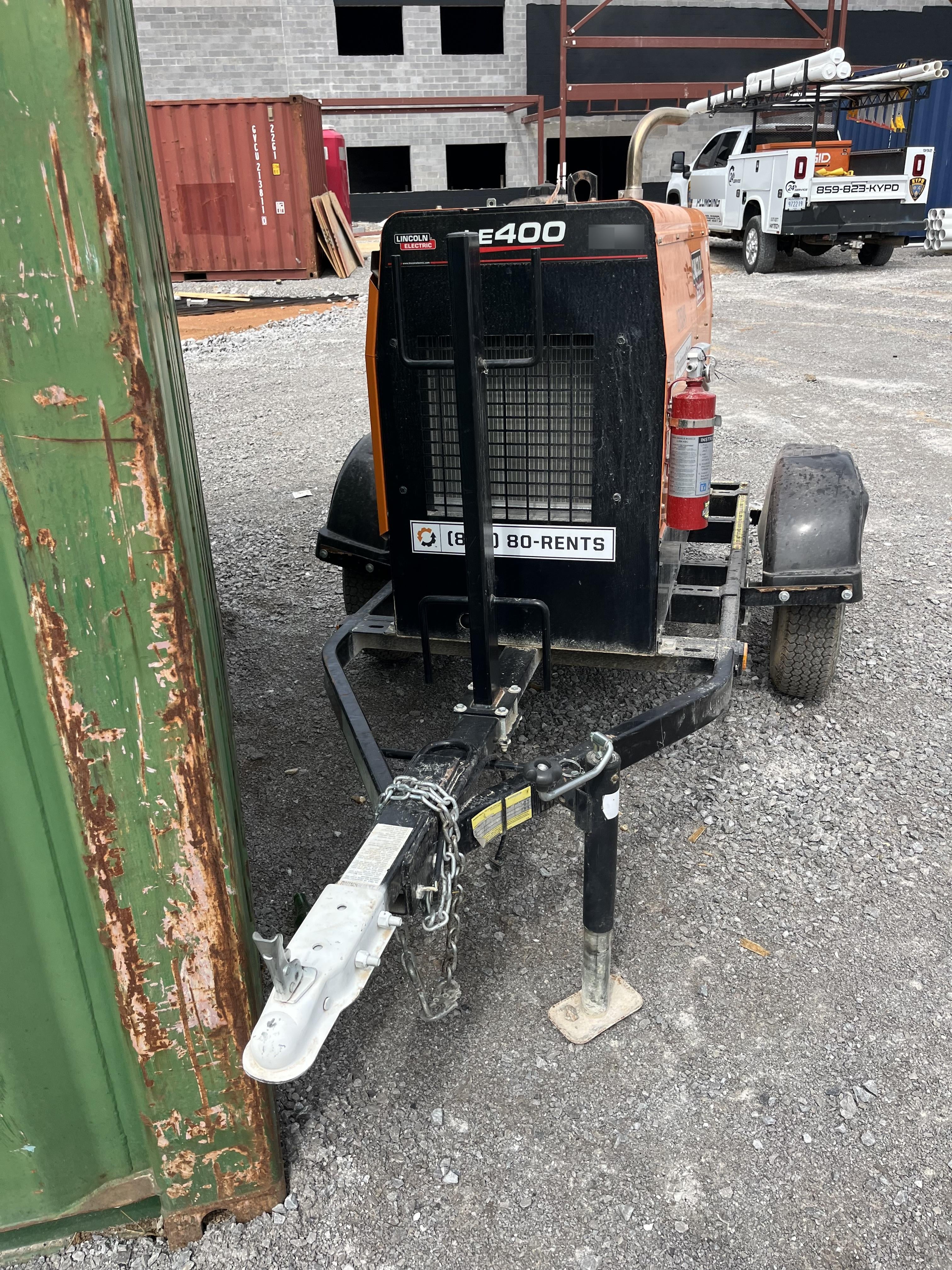 2022 Lincoln Electric LE400 Kubota V1505, Trlr, Cable Rack, Light Kit, ES Decals, T3