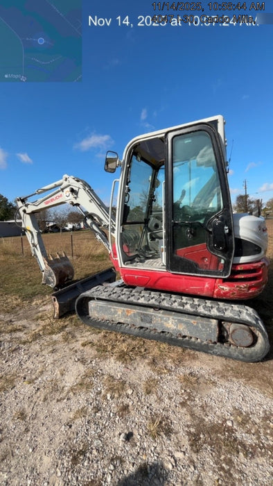 2020 Takeuchi TB250-2C Cab/Heat/Air, Rubber Tracks, Manual TAG QC