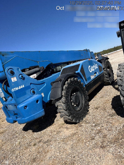 2019 Genie GTH-844 Genie GTH-844 w/Enclosed Cab w/HVAC, Work Lights, Solid Tires, Beacon, 60" Carriage and Forks