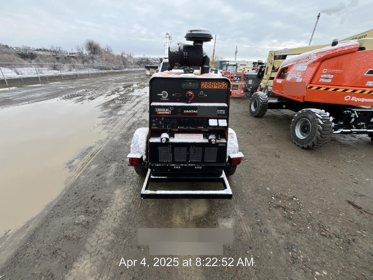 2022 Lincoln Electric Vantage 549X Crosslink Technology, Trailer Mounted, ES Decals, T3