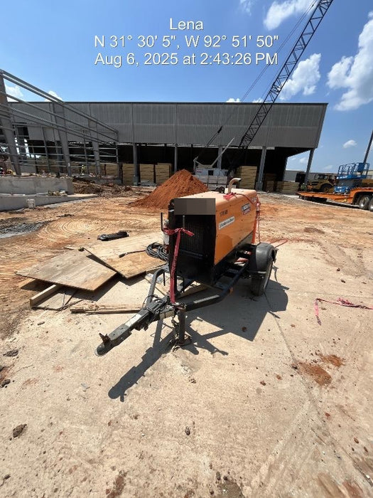 2021 Lincoln Electric Vantage 322 Vantage 322 Ready Pak 3 w/ Decals, ORANGE (includes trailer, cable rack, fender light kit) NO Telematics