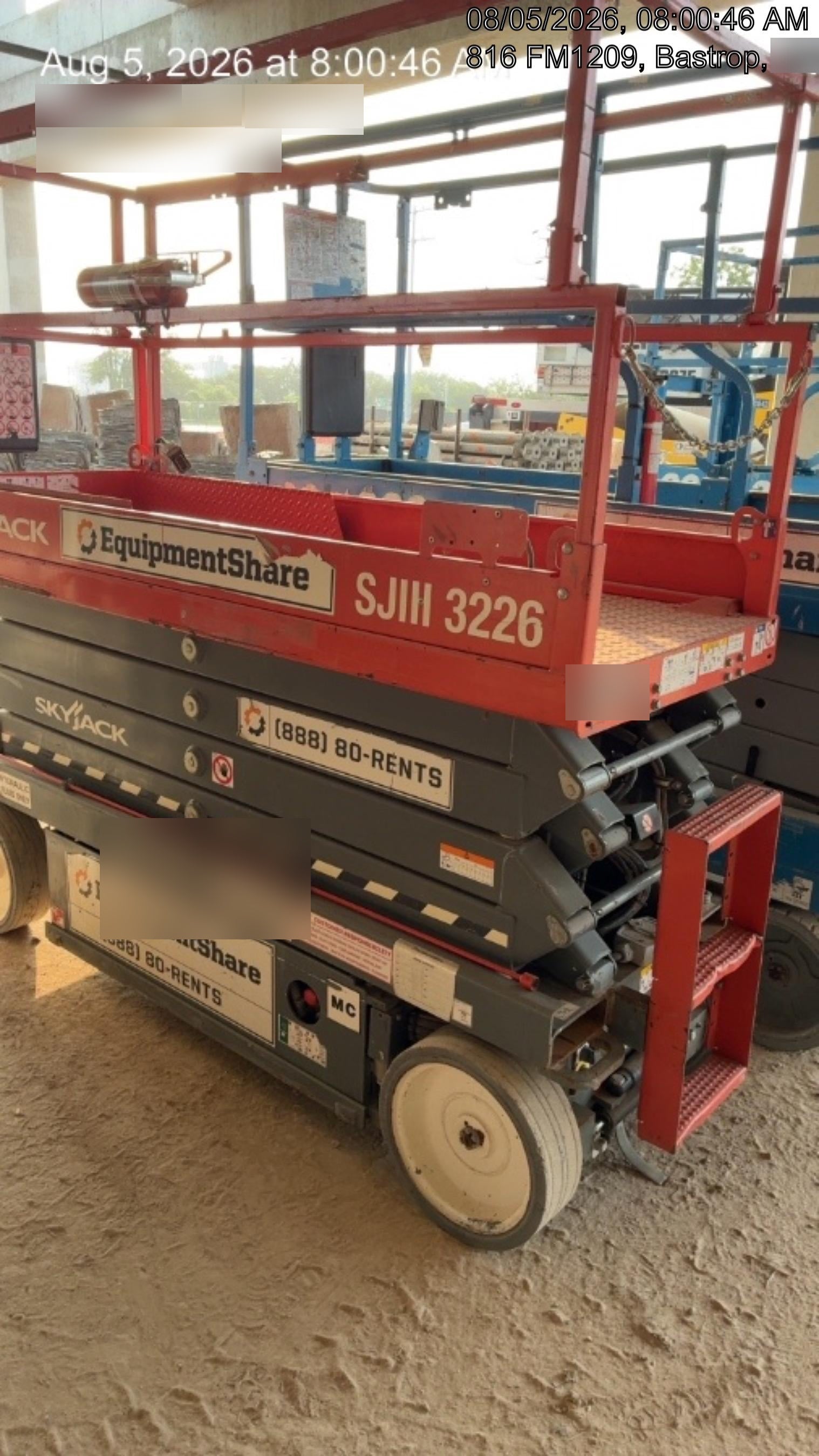 2019 Skyjack SJIII-3226 Standard Options, Trojan Batteries