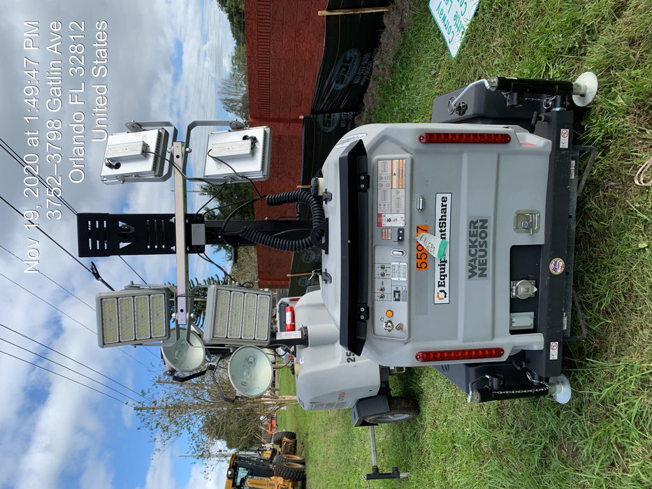 2019 Wacker Neuson LTV6K-LED Standard LED Towable Light Tower w/None