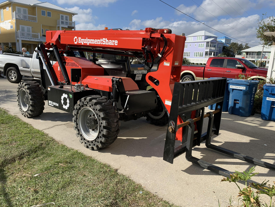 2020 Manitou MTA6034 Canopy, Solid Tires, Work Lights, Beacon, Aux Hydraulics, Back up Alarm, Mirrors, ES Keypad