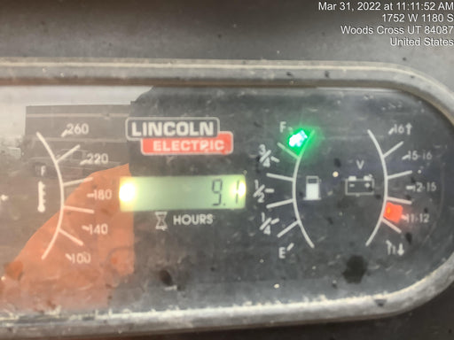 2021 Lincoln Electric Air Vantage 566 Air Vantage 566X Ready Pak 3 (includes trailer, cable rack, fender light kit); no telematics