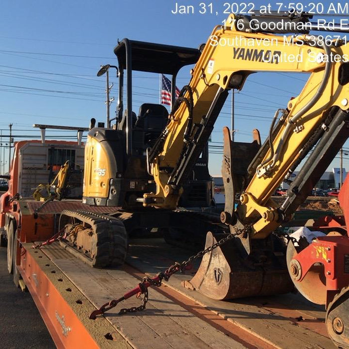 2020 Yanmar ViO35PR Open ROPS / Rubber Track / NO COUPLER