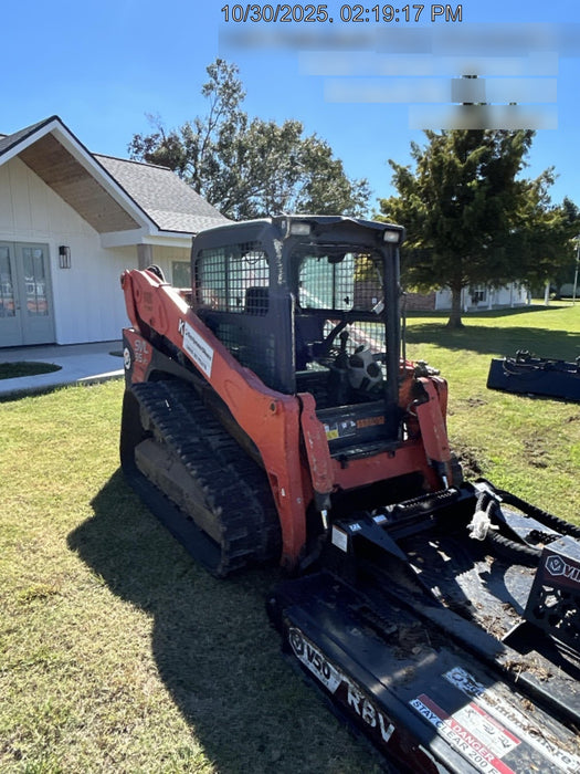 2020 Kubota SVL95-2SHC Cab, Rubber Tracks, Hydraulic Quick Coupler
