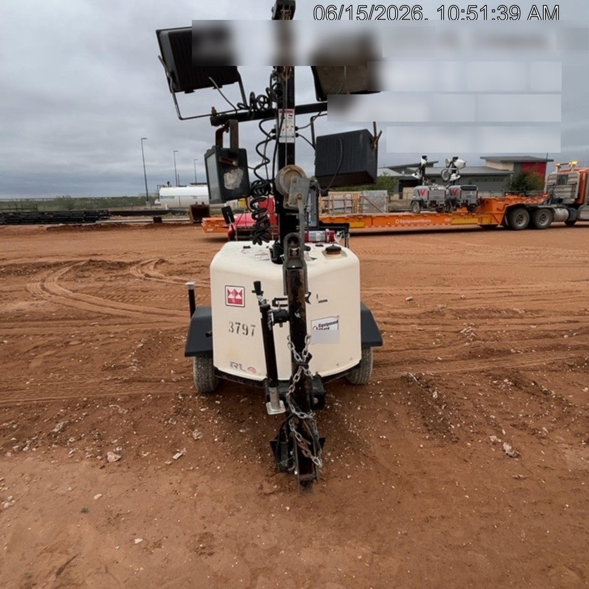 Terex RL4V2 RL4V2- 6KW, 60 HZ GENERATOR W 10.7 HP KOHLER DIESEL