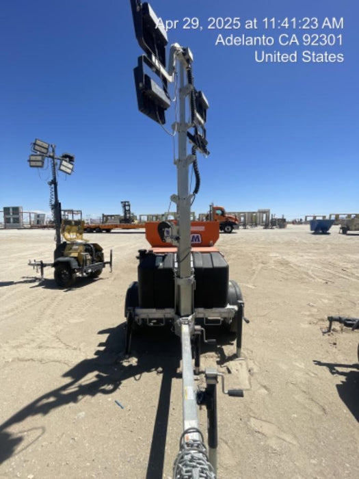 2024 Wanco WLTT-4MM4K Diesel, Deep Sea Controller, Shore Power Plug, Auto Start, (4) 350W LED Floodlights, 4kW Generator, 60 Gal Fuel Tank, 2" Ball, T3