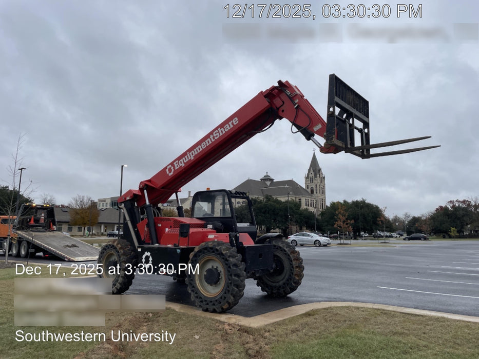 2019 Manitou MTA8044 74hp T4F, Open ROPS, Cab and Boom LED work lights, Auxiliary Hydraulics, Solid Tires, Amber strobe, Lift Hook 66" Carriage, 60" Forks