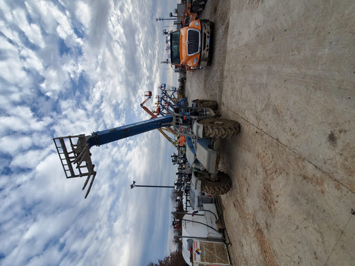 2019 Genie GTH-844 Cab/Heat/AC, Solid RT Tires, LED Work Lights, Beacon 60" QA Carriage, 48" Forks