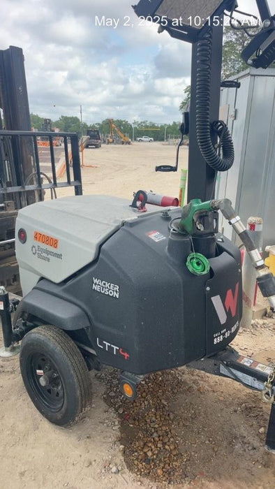 2024 Wacker Neuson LTT4 Diesel, Kohler KDW702, Deep Sea Controller, Auto Start, LED 320W, Bypass Outlet, T3