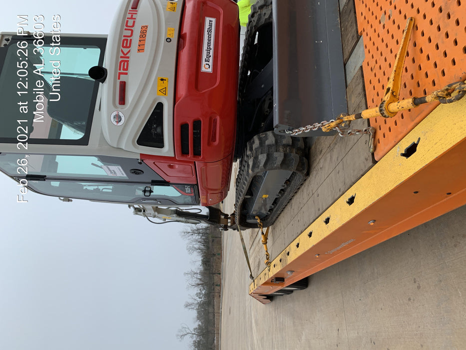 2020 Takeuchi TB-235-2CR Cab/Heat/Air, Rubber Tracks, Manual TAG QC