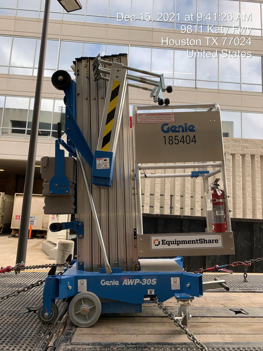 2021 GENIE AWP-30S DC