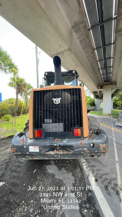 2018 Case 721G CLOSED CAB, 1 FUNCTION, JRB 416 STYLE HYD COUPLER