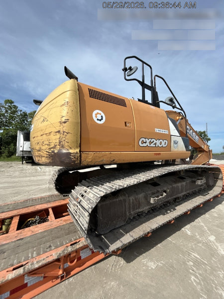2016 CASE CX210D