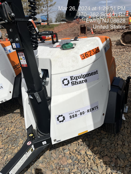 2023 Generac MLT2 Diesel, Flex Switch 120V Input, Powerzone Controller, 
(4) 320W LED Lights, 4kW Generator, 39.9 Gal Fuel Tank, 2" Ball, T3