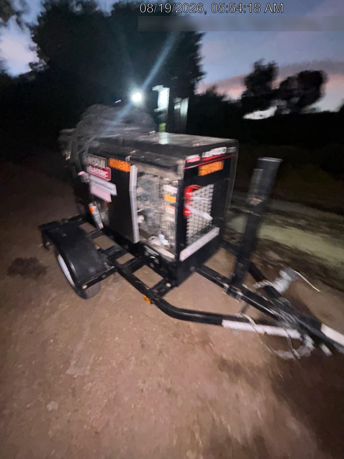 2022 Lincoln Electric LE400 Kubota V1505, Trlr, Cable Rack, Light Kit, ES Decals, T3