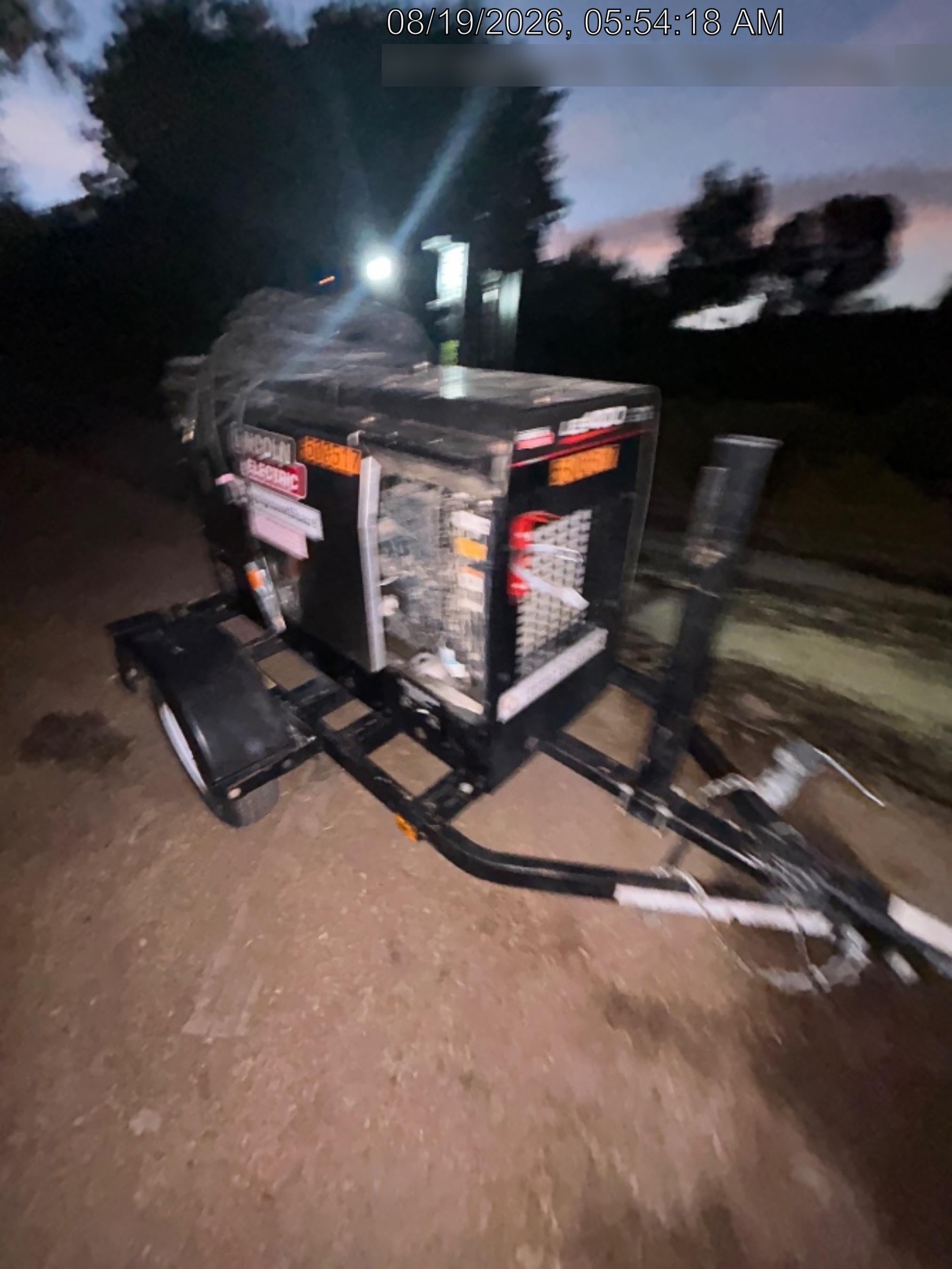 2022 Lincoln Electric LE400 Kubota V1505, Trlr, Cable Rack, Light Kit, ES Decals, T3