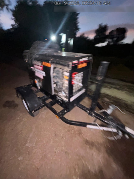 2022 Lincoln Electric LE400 Kubota V1505, Trlr, Cable Rack, Light Kit, ES Decals, T3