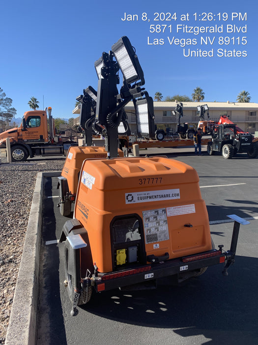 2023 Generac MLT2 Diesel, Flex Switch 120V Input, Powerzone Controller, 
(4) 320W LED Lights, 4kW Generator, 39.9 Gal Fuel Tank, 2" Ball, T3