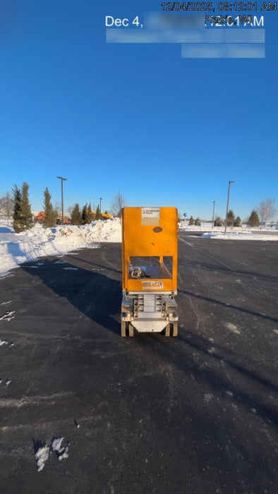 Custom Equipment HB-1430 Hy-Brid Scissor Lift
Platform capacity up to 670 lbs
Working height up to 20 ft
Weighs under 1,700 lbs
Non-marking wheels