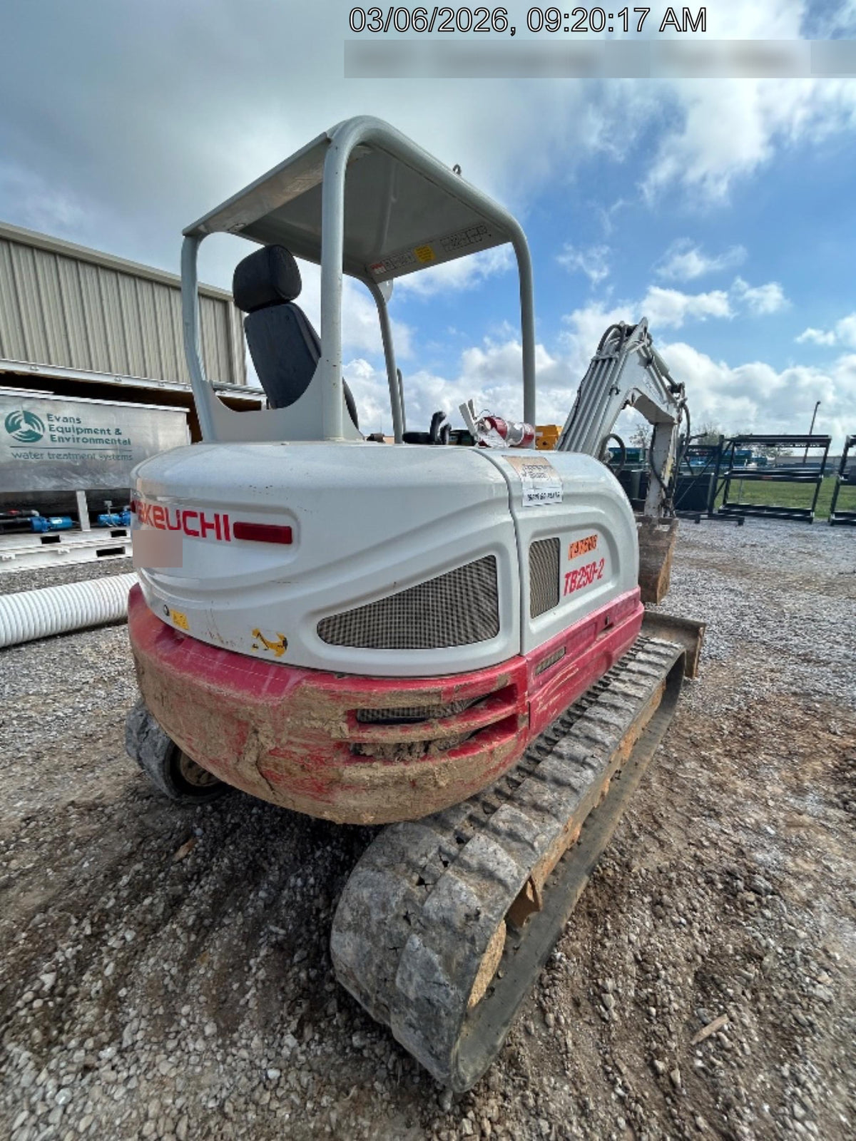 2021 TAKEUCHI TB250-2