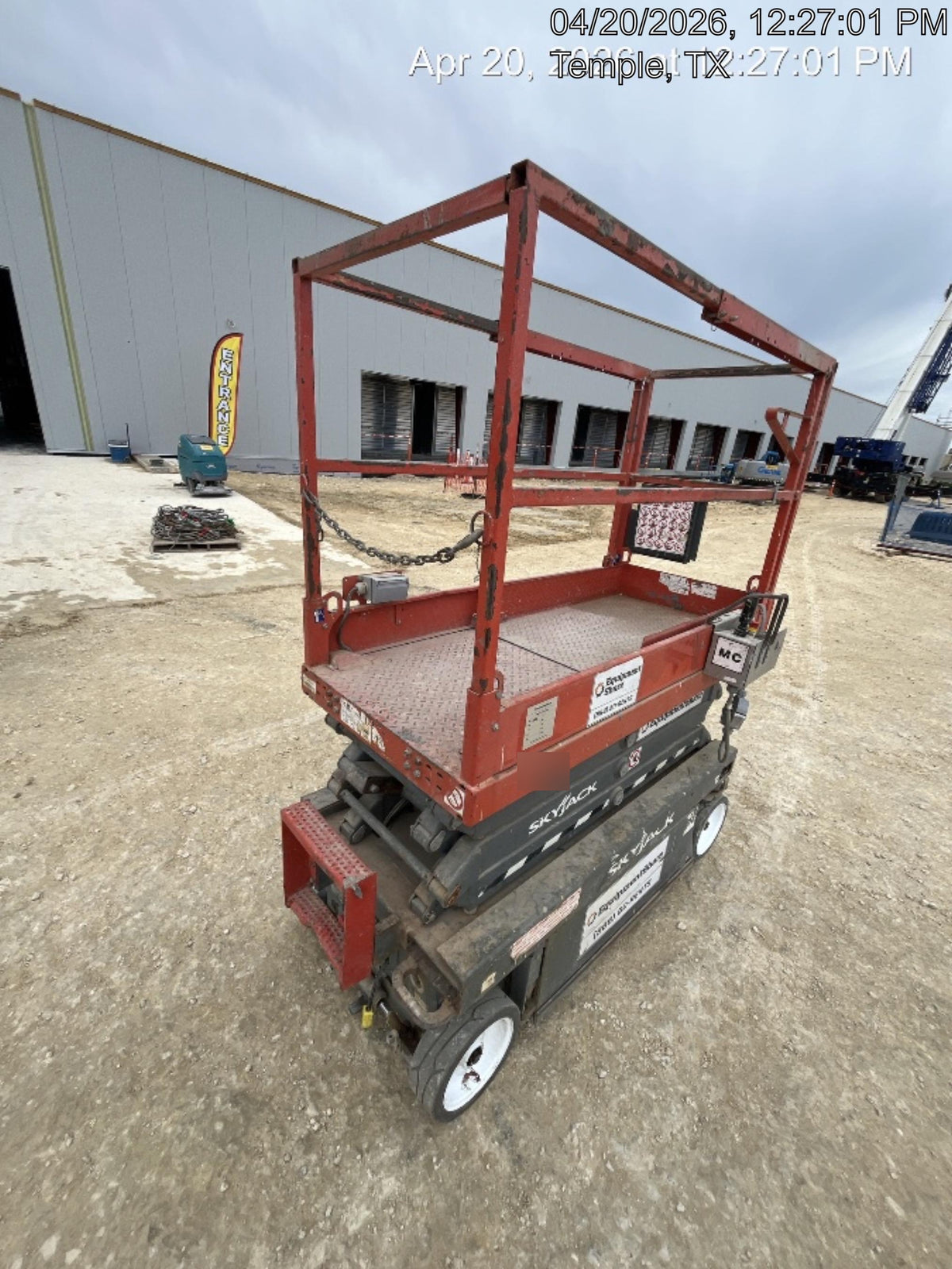 2019 Skyjack SJIII-3219 Standard Options, Trojan Batteries