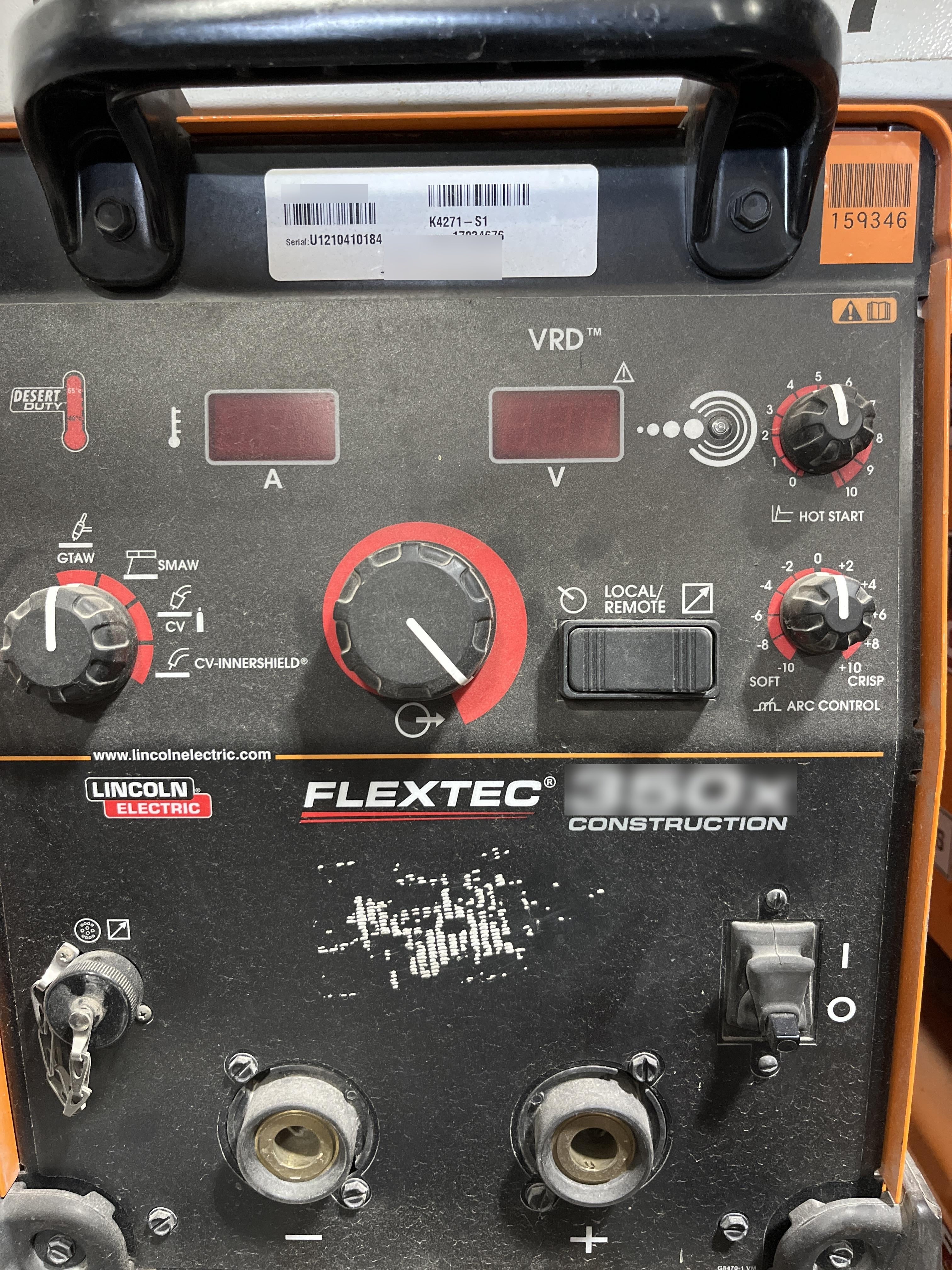 2021 LINCOLN ELECTRIC FLEXTEC 350X