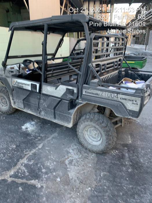2019 Kawasaki MULE PRO-DX Kawasaki Mule 4x4 Diesel UTV w/Hard Top, Windshield, Beacon, Backup Alarm, ES Keypad/Hardware Installed